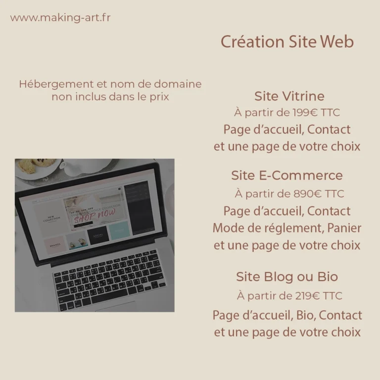Nos Offres de Création de Site Web