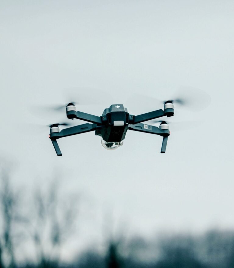 drone, camera, clouds