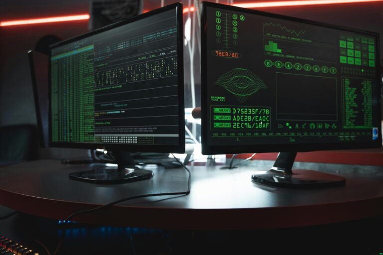 Close-Up View of System Hacking